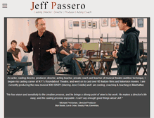 Tablet Screenshot of jeffpassero.com